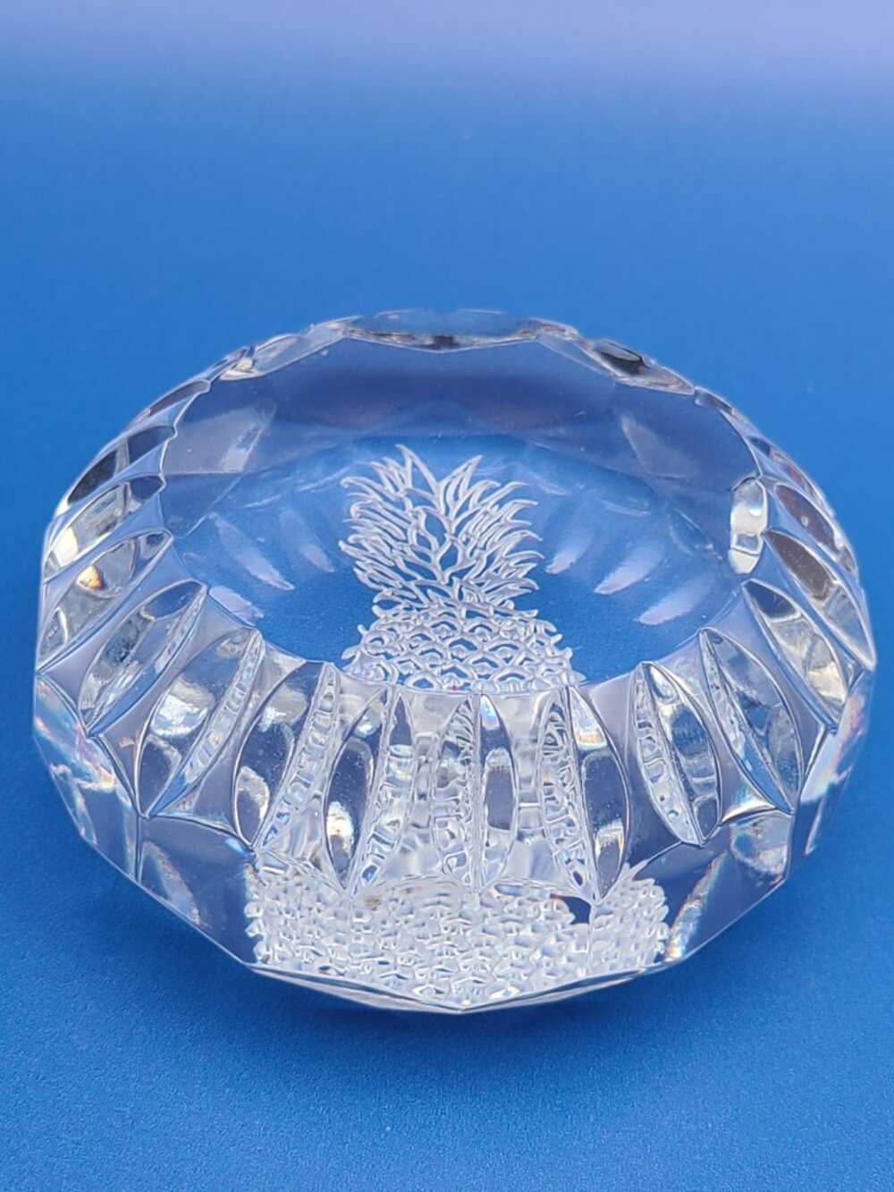 Waterford Crystal Hospitality Collection Cut Pineapple Paperweight - Picture 3 of 9
